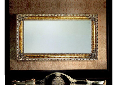 Klassieke ontwerper spiegel wandspiegel barok rococo 101x171cm houten frame nieuw