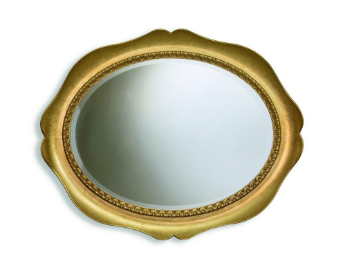 Klassieke wandspiegel houten frame spiegel meubels barok 100*80 glazen frame muur