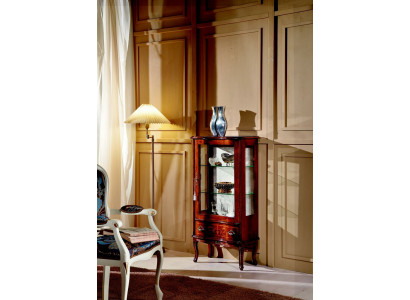 Ontwerper luxe houten vitrinekast design dressoir Italiaanse meubels sideboard nieuw