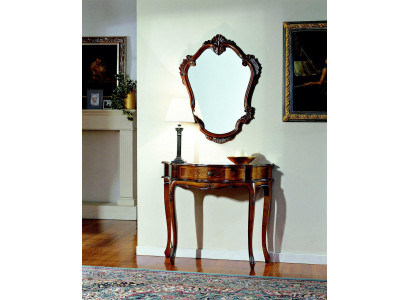 Meubelstijl barok console spiegel hout Italiaanse tafels consoles 2-delig.