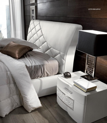 Bed bedframes Bed frame Beds Double Luxury Double bed White Modern Design
