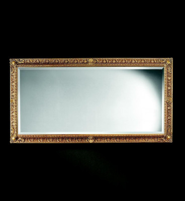 Wandspiegel Houten frame Spiegel Frame Ontwerp Rokoko Barok Woonkamer Meubels Nieuw