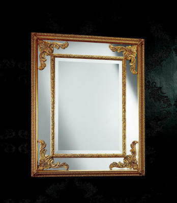 Decoratiespiegel Wandspiegel Gangspiegel Bad Gang Houten Wand Spiegeltje Barok
