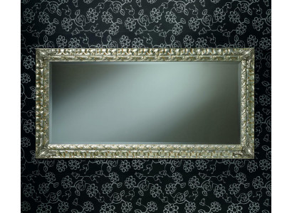 Klassieke wandspiegel houten frame spiegel meubels 182x92 glas frame wand hout nieuw