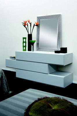 Grote klassieke spiegel wandspiegel met echt houten frame hangspiegel spiegelei.