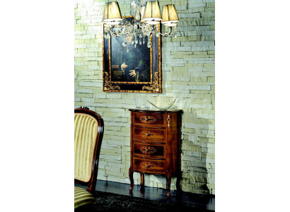 Hout Italiaanse stijl meubels Luxe tv Bruine commode Barok antieke stijl