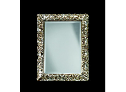 Klassieke grote spiegel wandspiegel hangspiegel houten frame kapstok SP6890