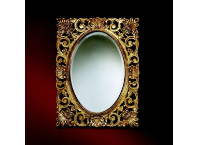 Spiegel houten frame wandspiegel klassiek design barok rococo houten frame xxl