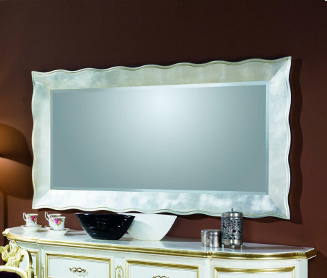 Klassieke Grote Spiegel Wandspiegel Hangspiegel Houten Frame Kapstok Barok