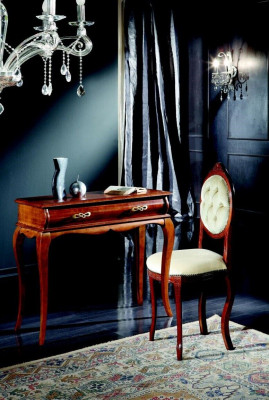 Ontwerp meubels console tafel Bruin Meubelstijl Barok Hout Italiaanse meubels Nieuw.