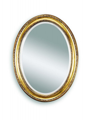 Medusa Ovale Spiegel Bad Ontwerp Ronde Wandspiegel Ronde Barok Rococo Houten Frame