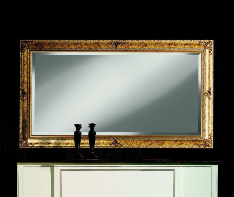 Wandspiegel Houten Frame Hangspiegel Gouden Spiegel Wandspiegel Woonkamer Nieuw