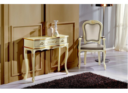 Stuur ontwerper luxe barokstoel Italiaanse houten stoel woonkamer meubels