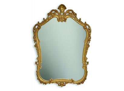 Spiegel Wandspiegel Barock Rokoko Hal Wohnzimmer Bad Holz Glas Design SP7560