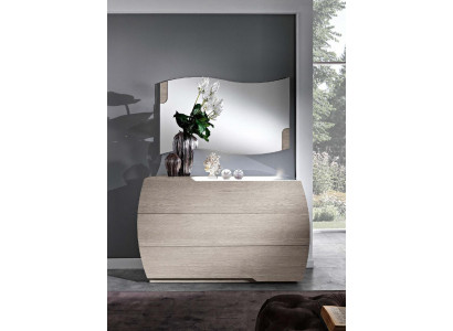 Dressoir met spiegelset, dressoirs houtgroep slaapkamer modern set nieuw
