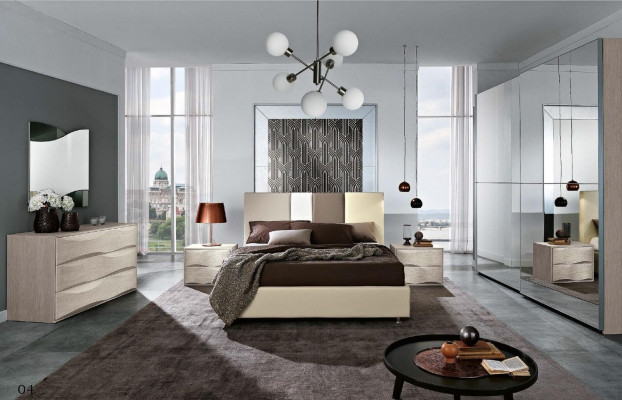 Bed Tweepersoonsbed Bedframes Bedframe Bedden Dubbel Luxe Hout Ontwerp Leer