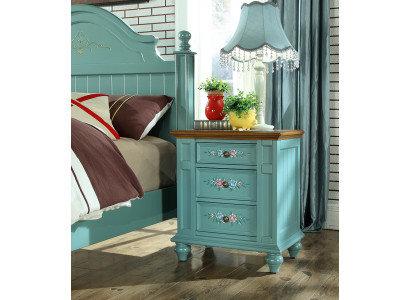Klassieke nachtkastjes van echt hout Slaapkamer consoletafel Bijzettafels