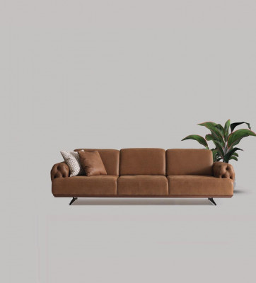 Bankstel 4-delige set Bank Bank Meubelset Design Chesterfield