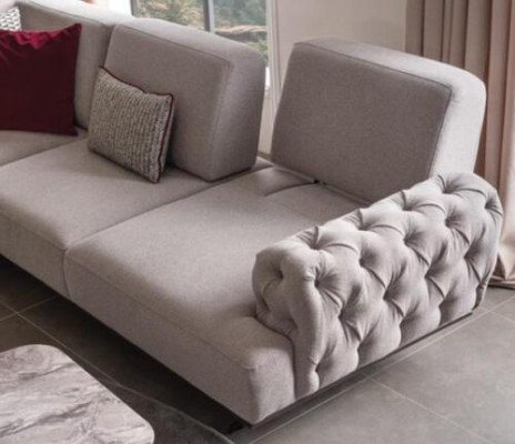 Hoekbank design meubels hoekbank stoffen bank textiel hoekbank meubels 355x280cm