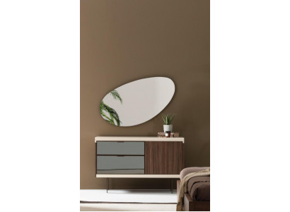 Slaapkamer Consoletafel Luxe Houten Kasten Met Glazen Moderne Ontwerp
