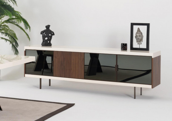 Laag dressoir kast commode kasten commodes 225cm dressoir