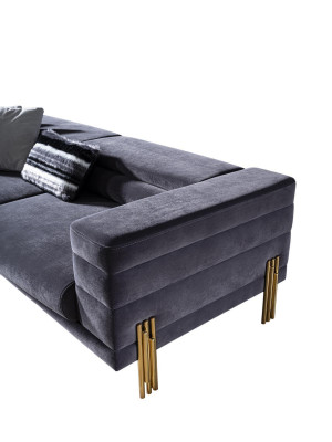 Sofaset Compleet bankstel Bank Zits Stof Modern Set 4-delig