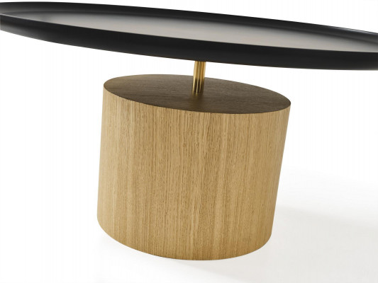 Bijzettafel Tafel Hout Bijzettafel Designmeubelen Zwart Ronde Tafel