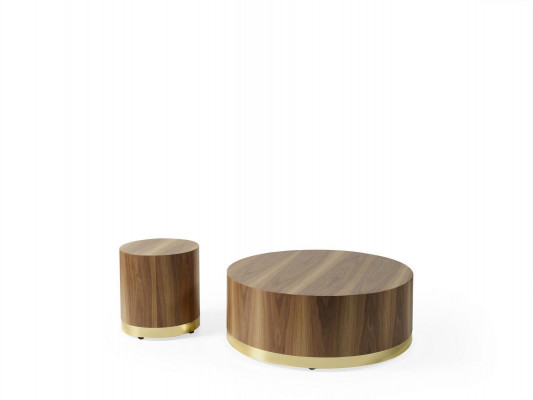 Bijzettafel Tafel Salontafel Houten Tafels Bijzettafeltje Rond Meubels Nieuw