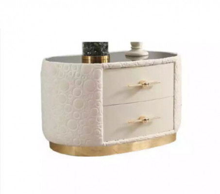 Moderne nachtkastje bijzettafel wit design nachtkastje nachtconsole meubels nieuw