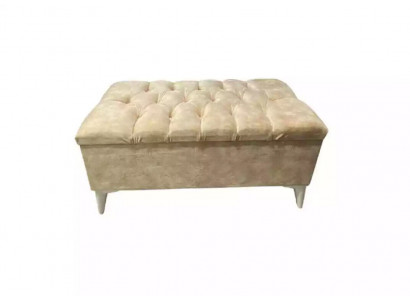 Ontwerp krukje, ontwerp gestoffeerde voetenbank, Ottomaanse stoel, textiel chaise lounge