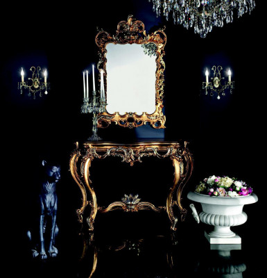 Kaptafel Console Kaptafels Tafel Consoles Secretaris Spiegel