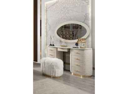 Vanity set console mirror bedroom furniture design stool set new