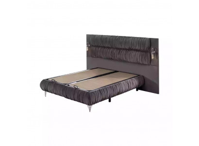 Bedden Tweepersoonsbed Hotel Bedframe Dubbel Hout Meubels Bed Bekleding Luxe