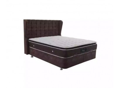 Luxe slaapkamer bed dubbele bedden ontwerpen meubels bedframe hotel.
