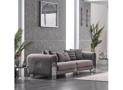 Elegante stoffen bank gestoffeerd bankstel meubels woonkamer meubels textielbanken