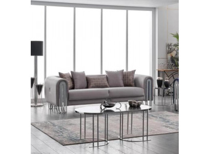 Sofa Luxe Textiel Woonkamer Driezitsbank 3 Zits Meubels Bank 240cm Stof