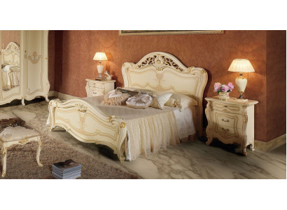 Bed Hout Slaapkamer Set Meubilair Modern Luxe Bedden Nieuw 2x Nachtkastje 3-delig