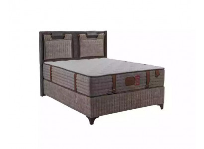 Boxspring Bedden Gestoffeerd Bed Design Hotel Tweepersoonsbed Luxe Design 200x200cm