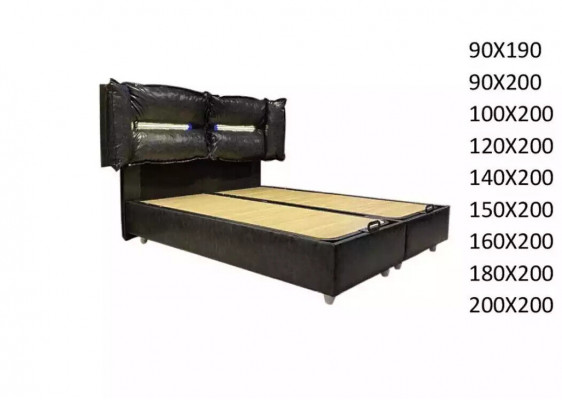 Houten designbed dubbele luxe echtgenoot modern hotel frame slaapkamerbedden.