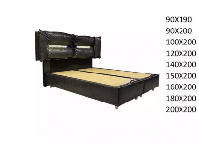 Houten designbed dubbele luxe echtgenoot modern hotel frame slaapkamerbedden.