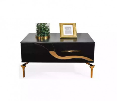 Slaapkamer bed 2x nachtkastjes luxe beddenset compleet design meubels 3-delig.