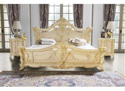Slaapkamerset Design Art deco Luxe Bedden Bed Nachtkastje 3 delig.
