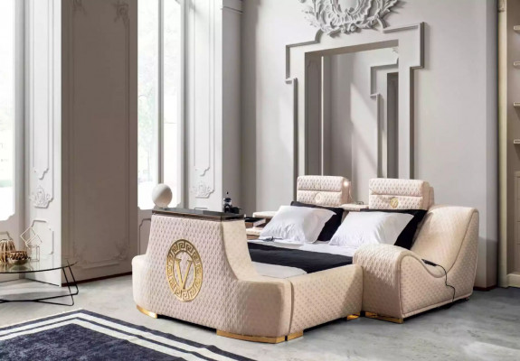 Tweepersoonsbed Luxe Tweepersoonsbed Modern design Bedframe Bedframe Bedden