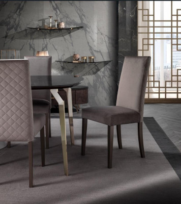 Luxe set eetkamer eettafel stoel XL tafel tafels stoelen hout design 7 delig Nieuw