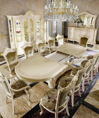Houten meubels uit Italië Eetkamertafels Inrichting Eettafel Luxe Tafel Massief