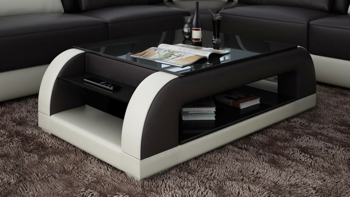 Salontafel Tafel Salontafels Glazen tafel Design bijzettafel CT9012
