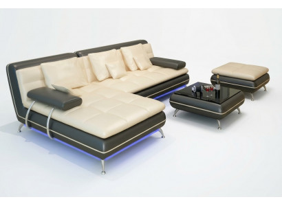Leren bankstel Bank woonlandschap Hoekbank Hoekbank ontwerp Modern nieuw meubilair F3015  Leren bankstel Bank woonlandschap Hoekbank Hoekbank ontwerp Modern nieuw meubilair F3015