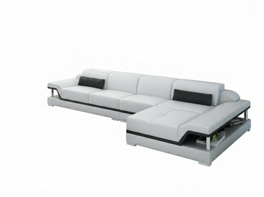 Ontwerp leren bank bank bank bekleding hoekbank zitgroep lederen banken 8004C