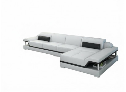 Ontwerp leren bank bank bank bekleding hoekbank zitgroep lederen banken 8004C