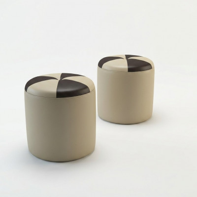 Ontwerp Beklede Voetenbank Ottomaanse Zit Chaise Gestoffeerde Pufa FT009